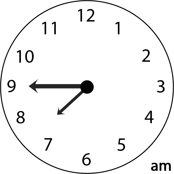 7:45 am