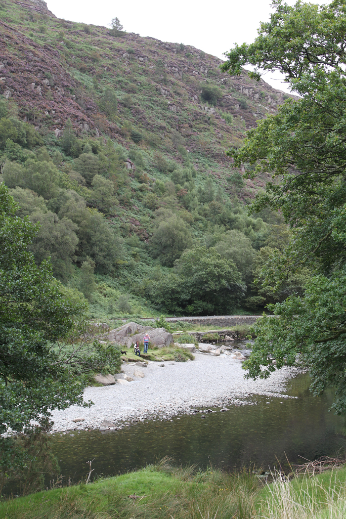 Crossing the river