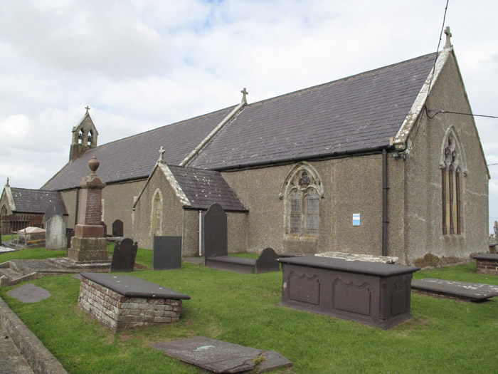 Old church on an island